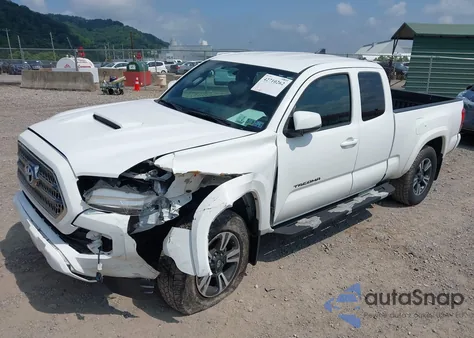 2016 Toyota Tacoma Trd Sport из США, поврежденный, VIN 5TFSZ5ANXGX005195